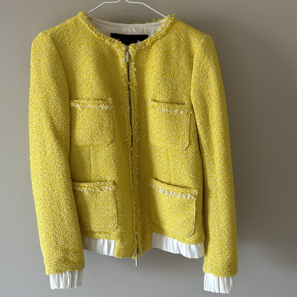 Zara tweed jacket
